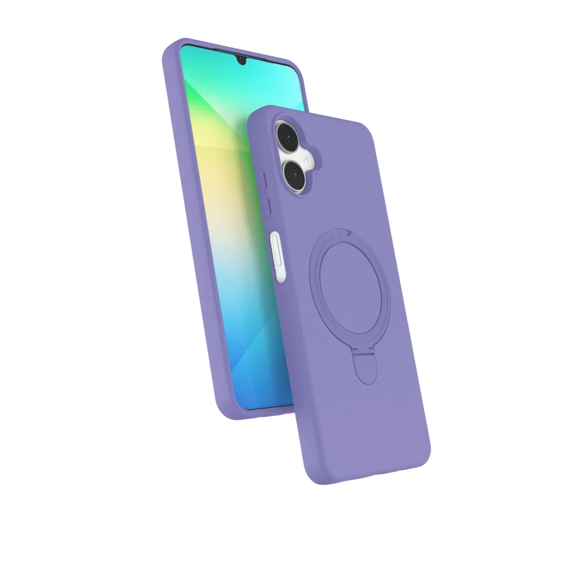 Newface Samsung Galaxy A06 Regal Magsafe Standlı Kapak - Lila