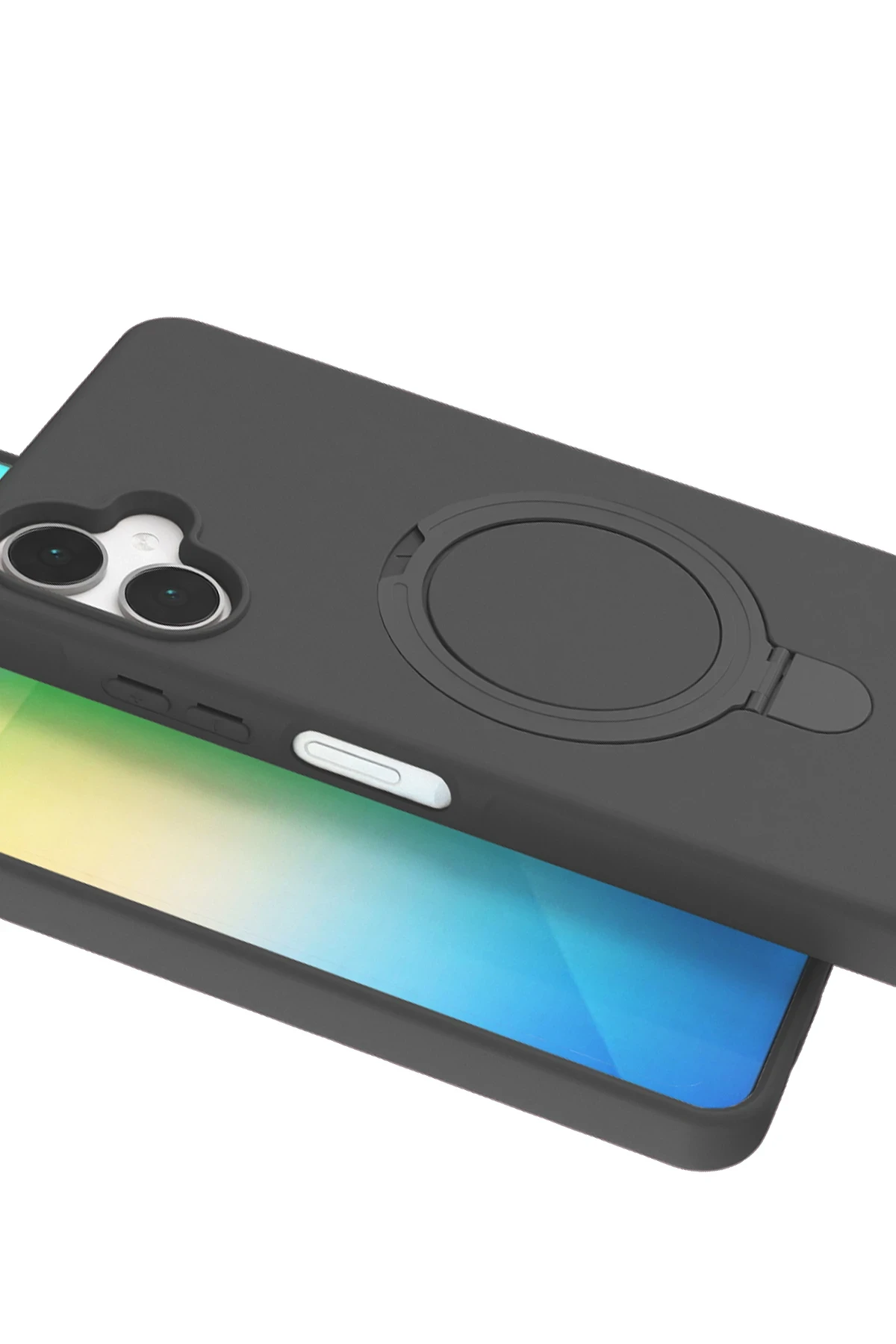 Newface Samsung Galaxy A06 Regal Magsafe Standlı Kapak - Titan Gri