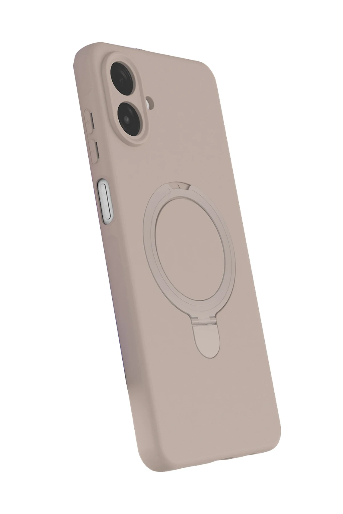 Newface Samsung Galaxy A07 4G Regal Magsafe Standlı Kapak - Çöl Titanyum