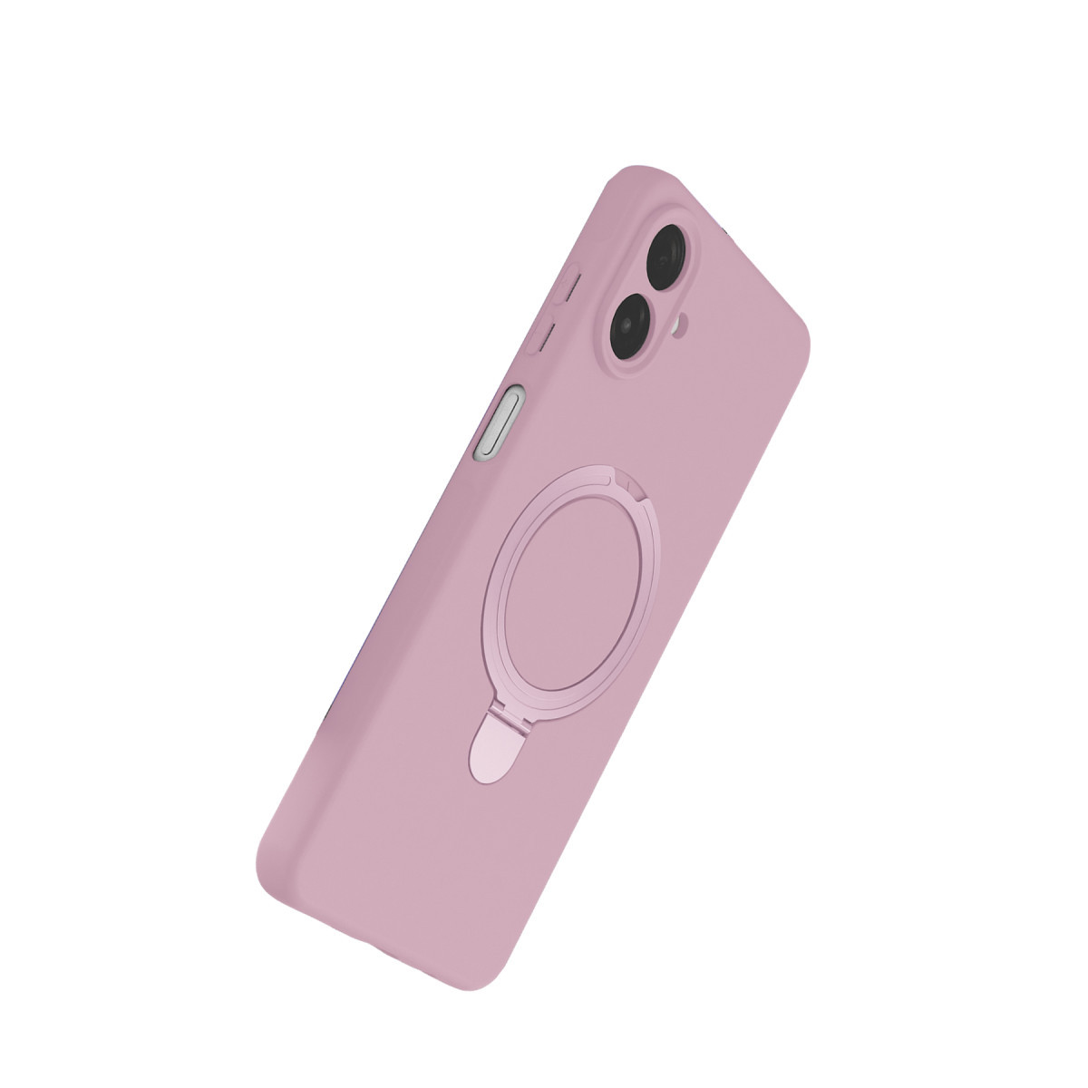 Newface Samsung Galaxy A07 4G Regal Magsafe Standlı Kapak - Açık Pembe — görsel 11