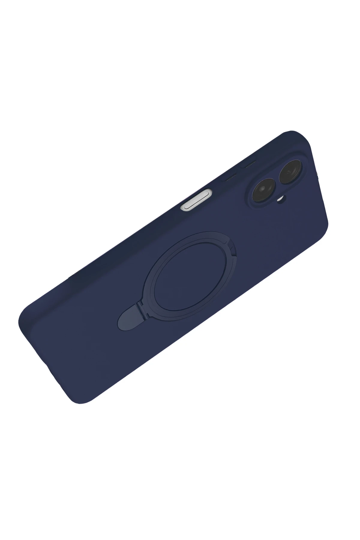 Newface Samsung Galaxy A07 4G Regal Magsafe Standlı Kapak - Lacivert