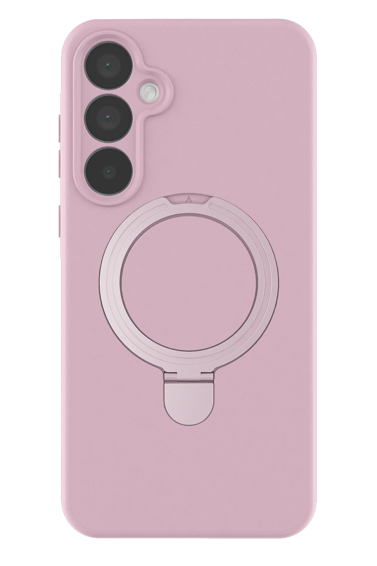 Newface Samsung Galaxy A16 5G Regal Magsafe Standlı Kapak - Açık Pembe — görsel 2