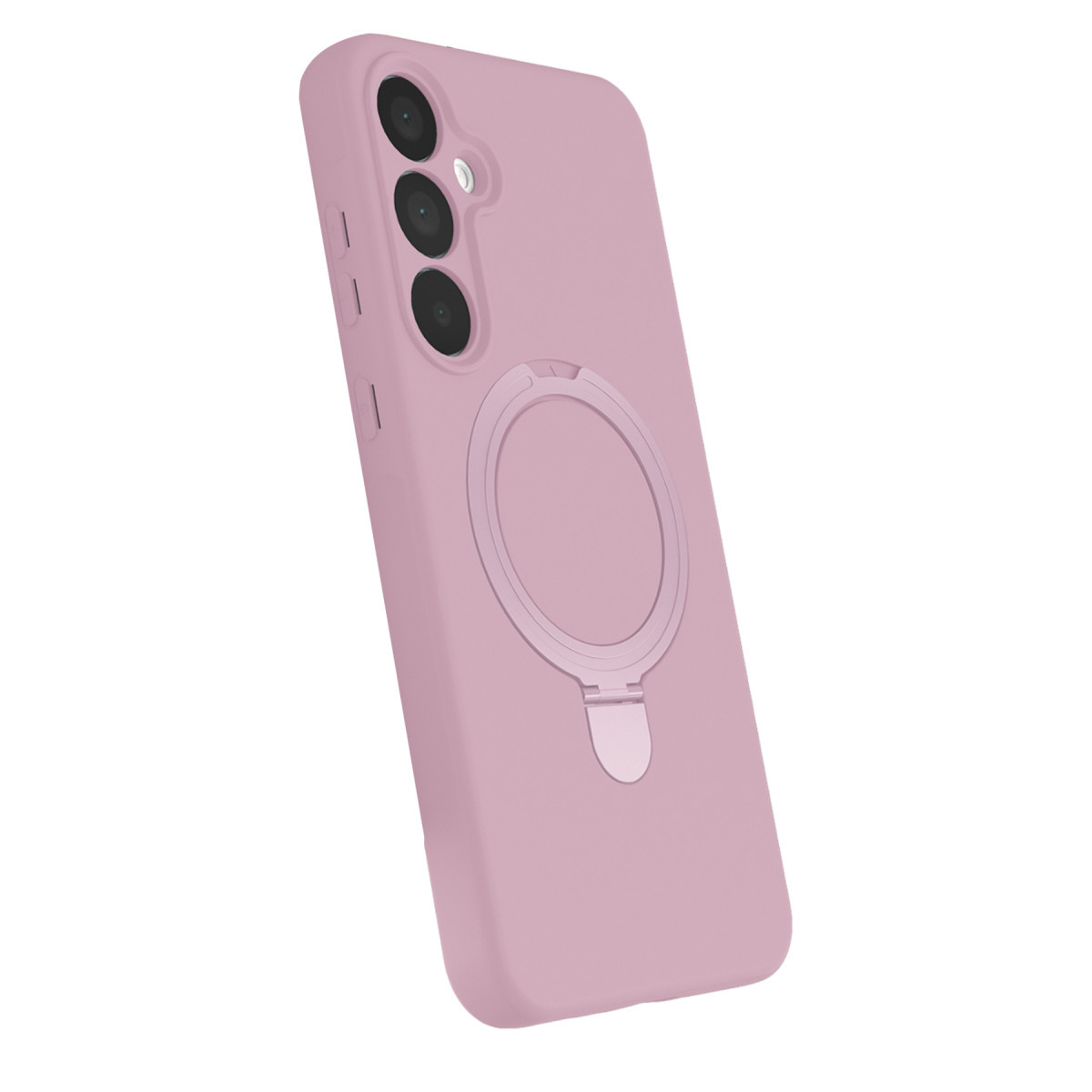 Newface Samsung Galaxy A15 4G Regal Magsafe Standlı Kapak - Açık Pembe — görsel 12