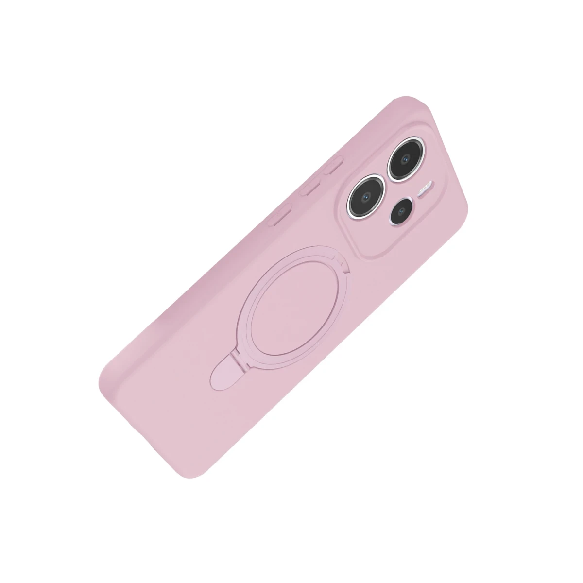 Newface Xiaomi Redmi Note 14 4G Regal Magsafe Standlı Kapak - Açık Pembe — görsel 7