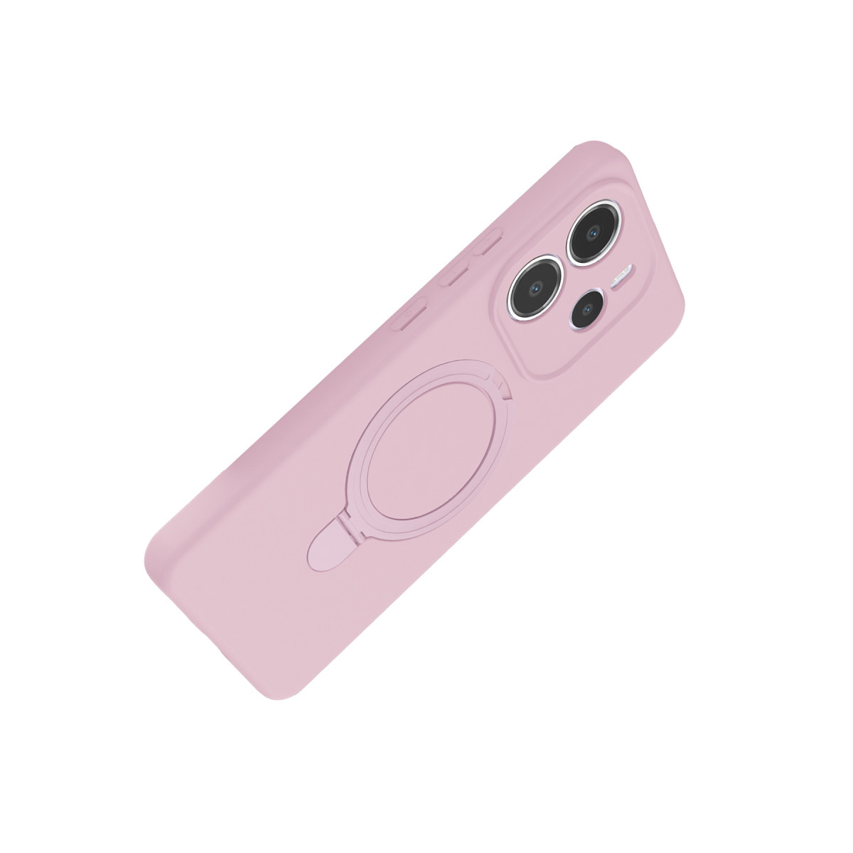 Newface Xiaomi Redmi Note 14 4G Regal Magsafe Standlı Kapak - Açık Pembe — görsel 11