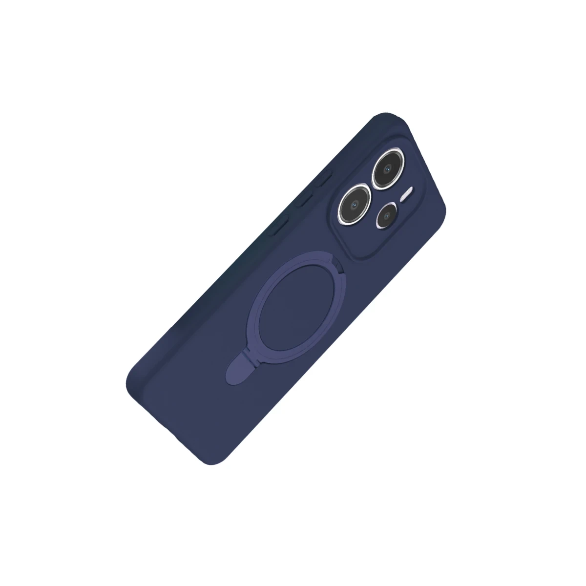 Newface Xiaomi Redmi Note 14 4G Regal Magsafe Standlı Kapak - Lacivert