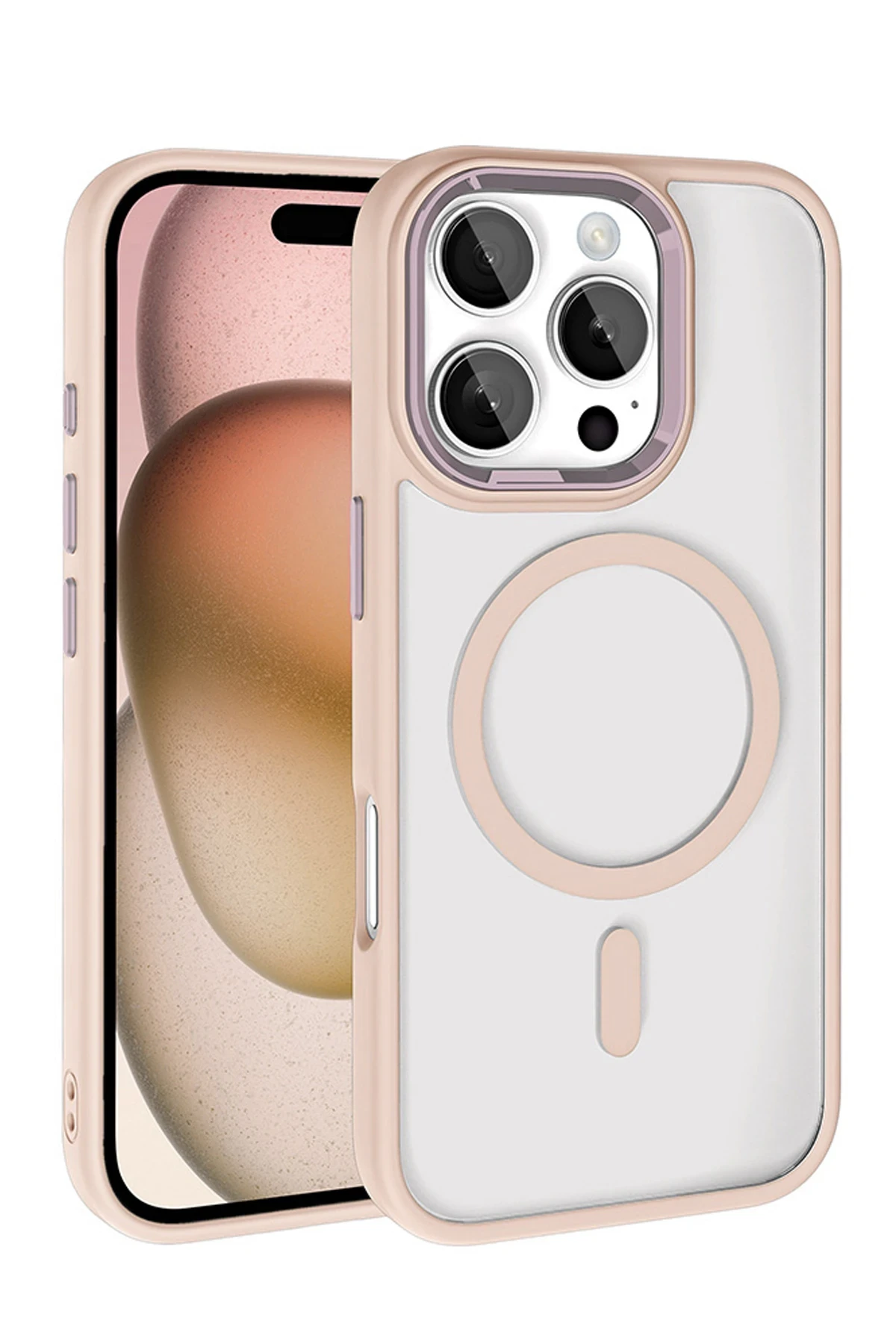 Joko Apple iPhone 16 Pro Max Terea Magsafe Kapak - Pembe