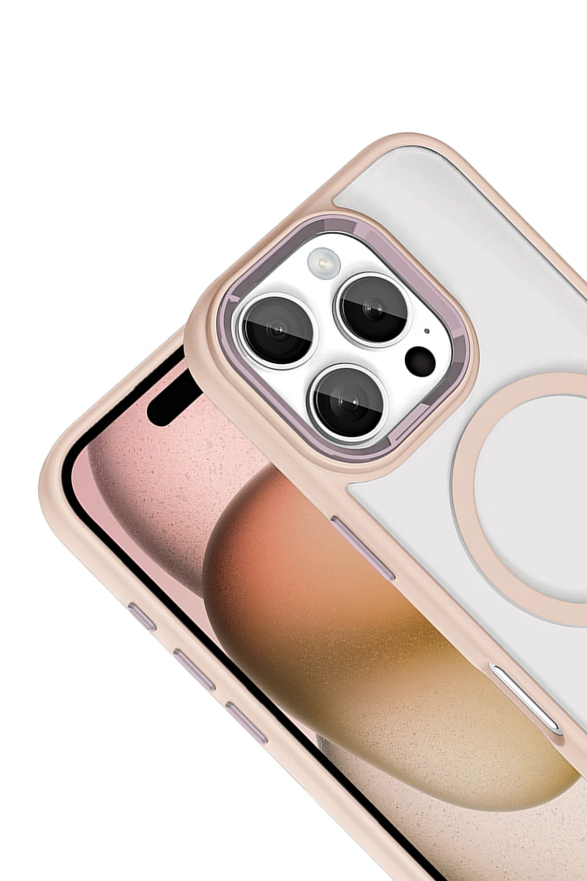 Joko Apple iPhone 16 Pro Max Terea Magsafe Kapak - Pembe