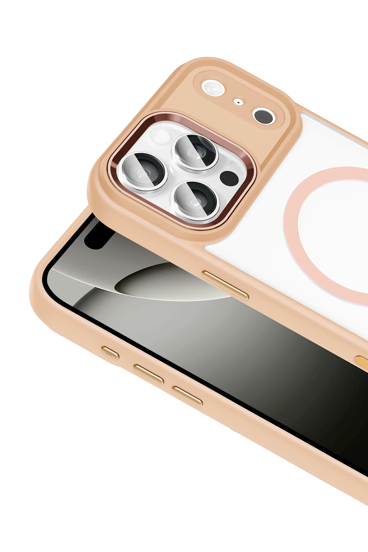Joko Apple iPhone 17 Pro Max Terea Magsafe Kapak - Pembe