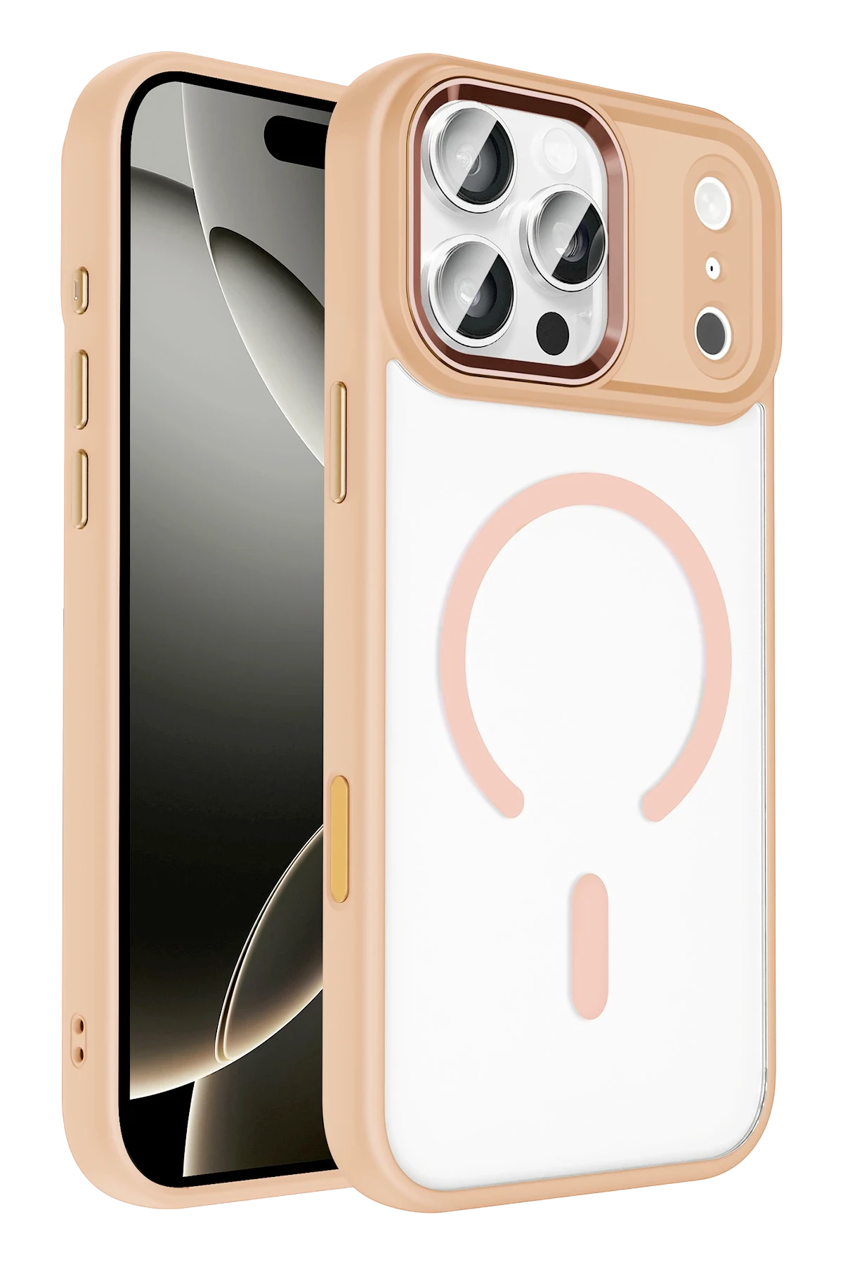 Joko Apple iPhone 17 Pro Terea Magsafe Kapak - Pembe