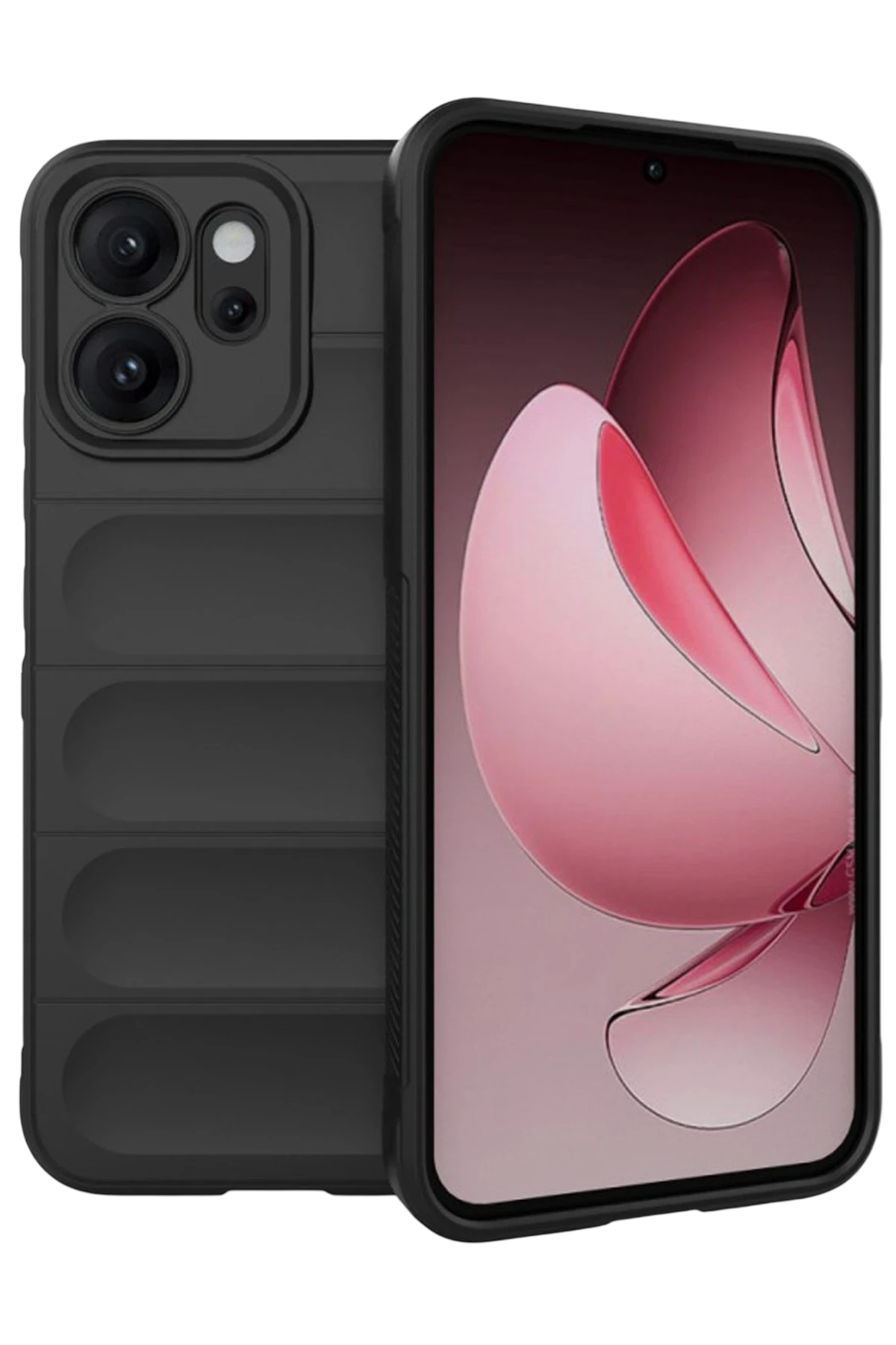 Newface Oppo Reno 14F Optimum Silikon - Siyah