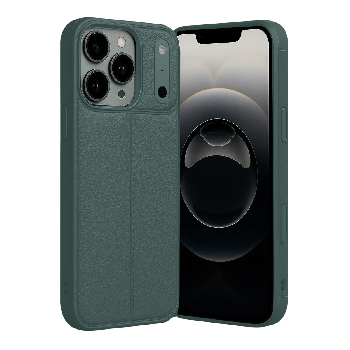 Newface Apple iPhone 17 Pro Max Auto Focus Kapak - Koyu Yeşil — görsel 4