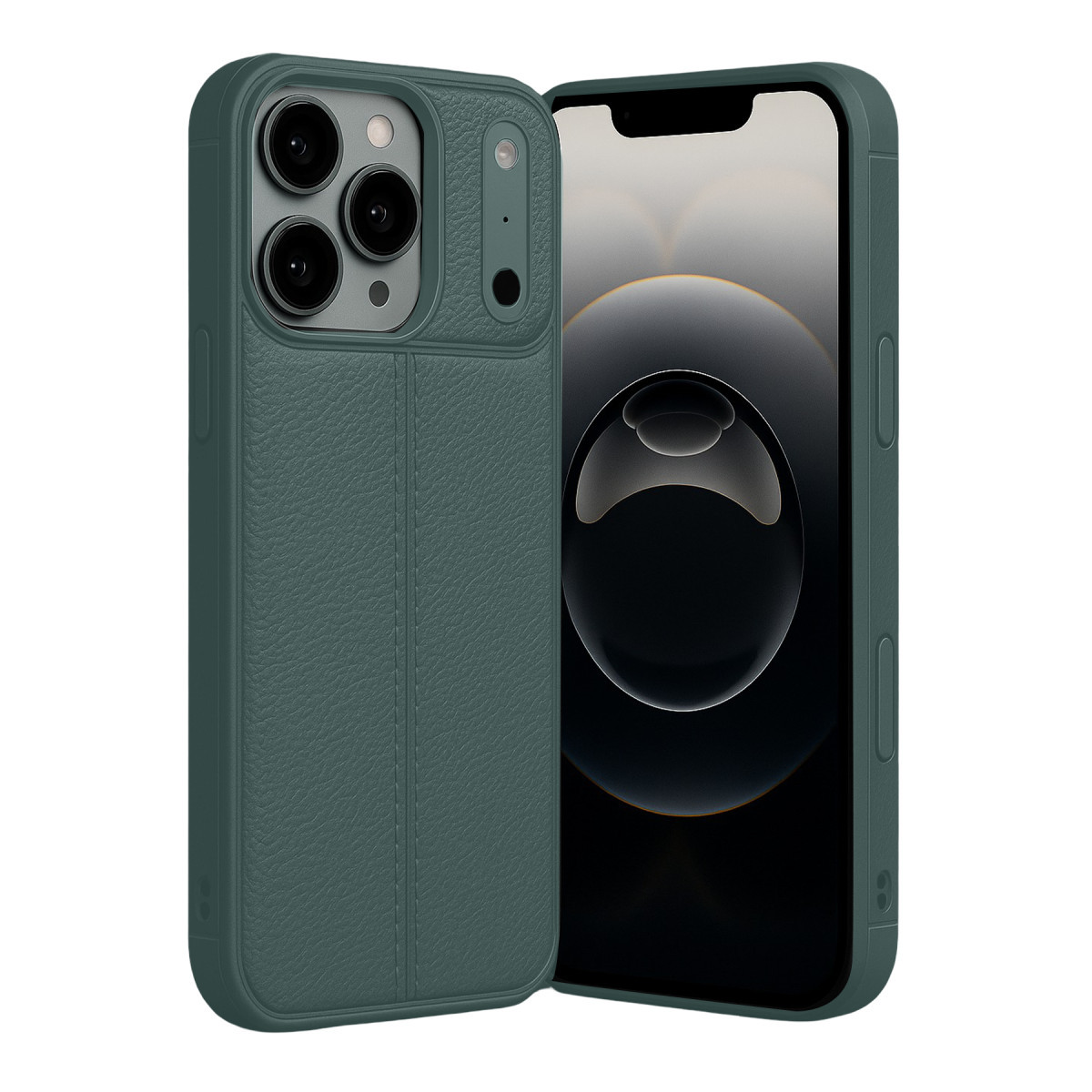 Newface Apple iPhone 17 Pro Max Auto Focus Kapak - Koyu Yeşil — görsel 7