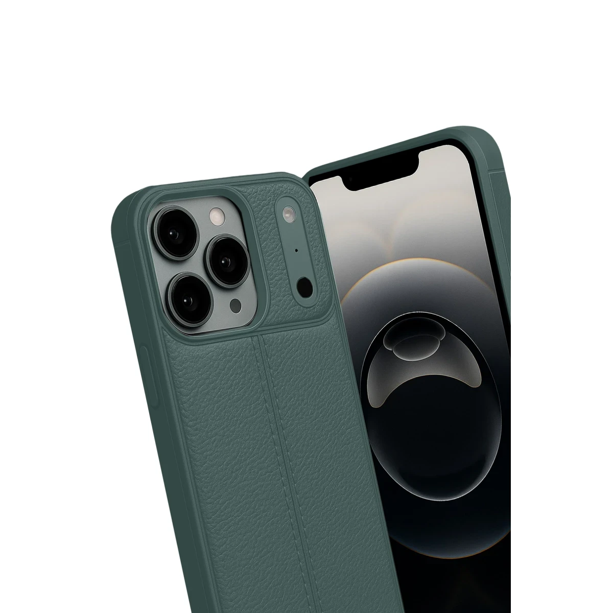 Newface Apple iPhone 17 Pro Auto Focus Kapak - Koyu Yeşil — görsel 6