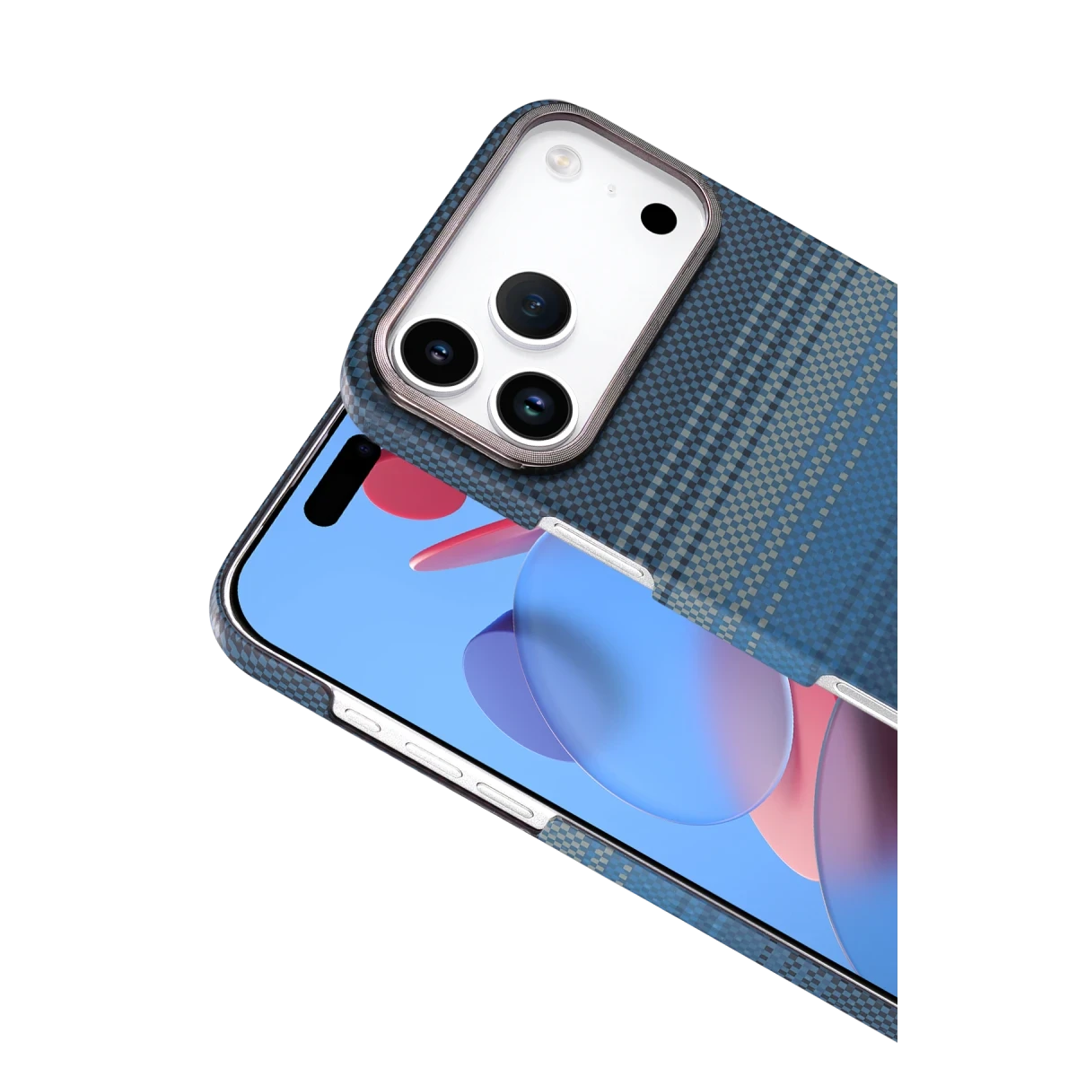 Newface Apple iPhone 17 Pro Max Vega Magsafe Kapak - Mavi