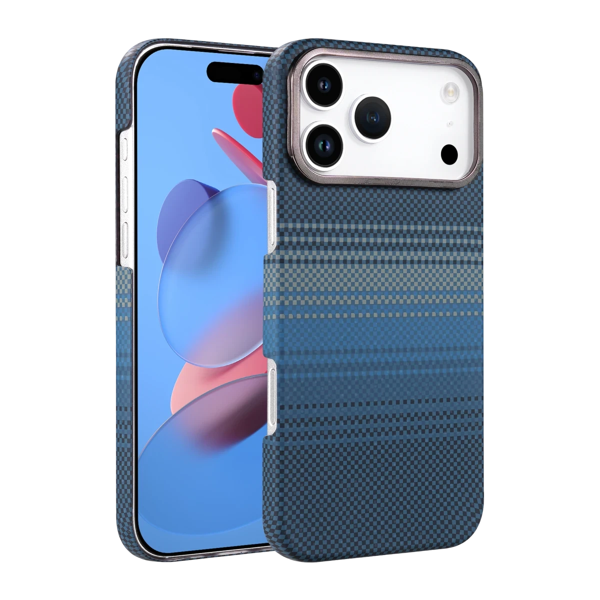 Newface Apple iPhone 17 Pro Vega Magsafe Kapak - Mavi