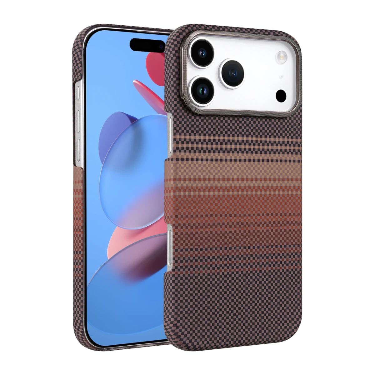 Newface Apple iPhone 17 Pro Max Vega Magsafe Kapak - Çöl Titanyum