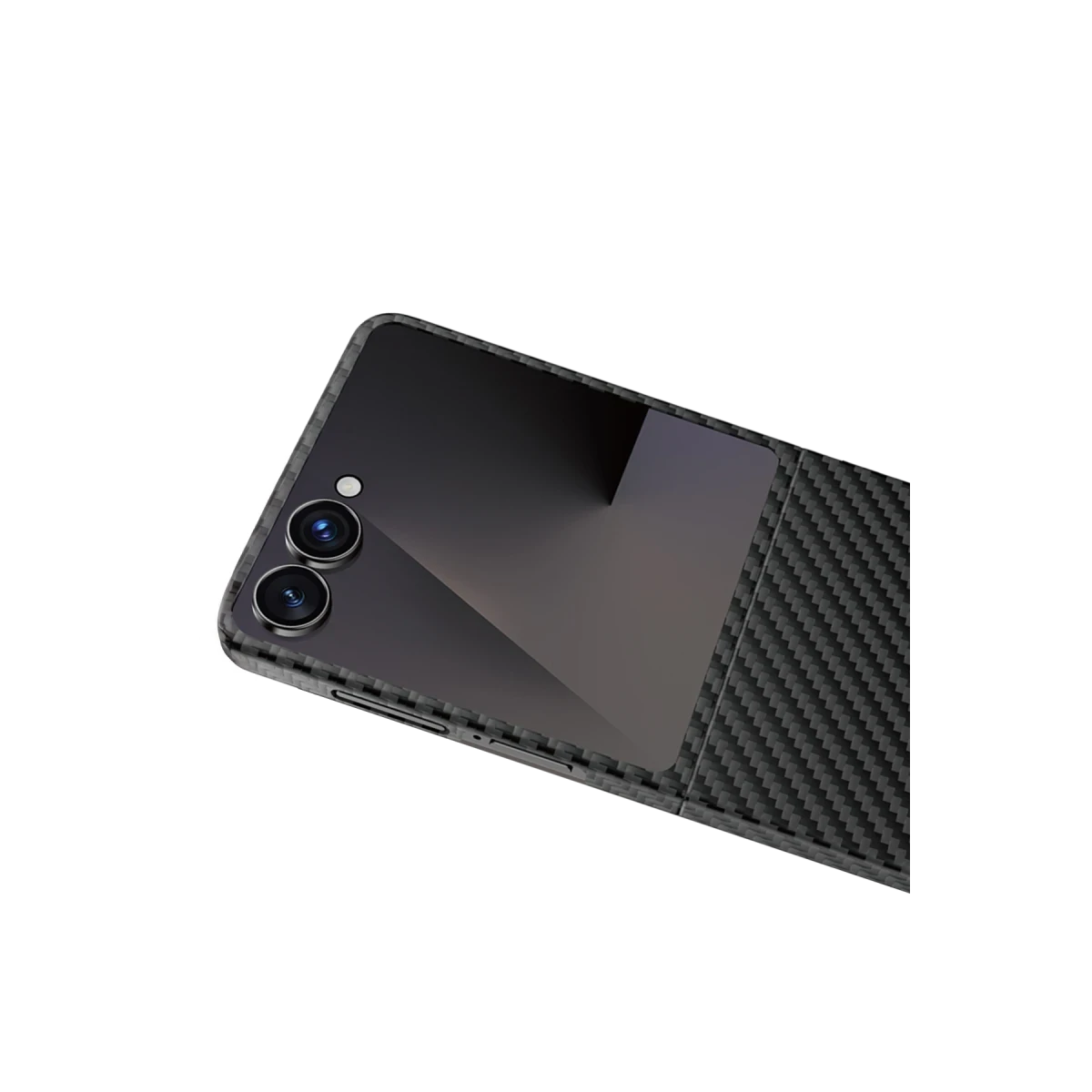 Keephone Samsung Galaxy Z Flip 7 Kevlar Diago Magsafe Kılıf - Siyah