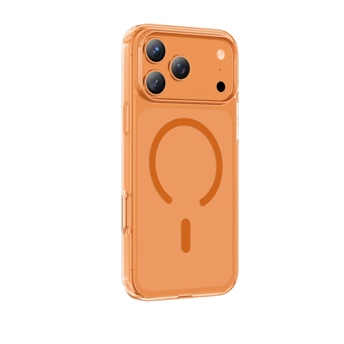 Keephone Apple iPhone 17 Pro Max Hybrid Pro Magsafe Kılıf - Turuncu