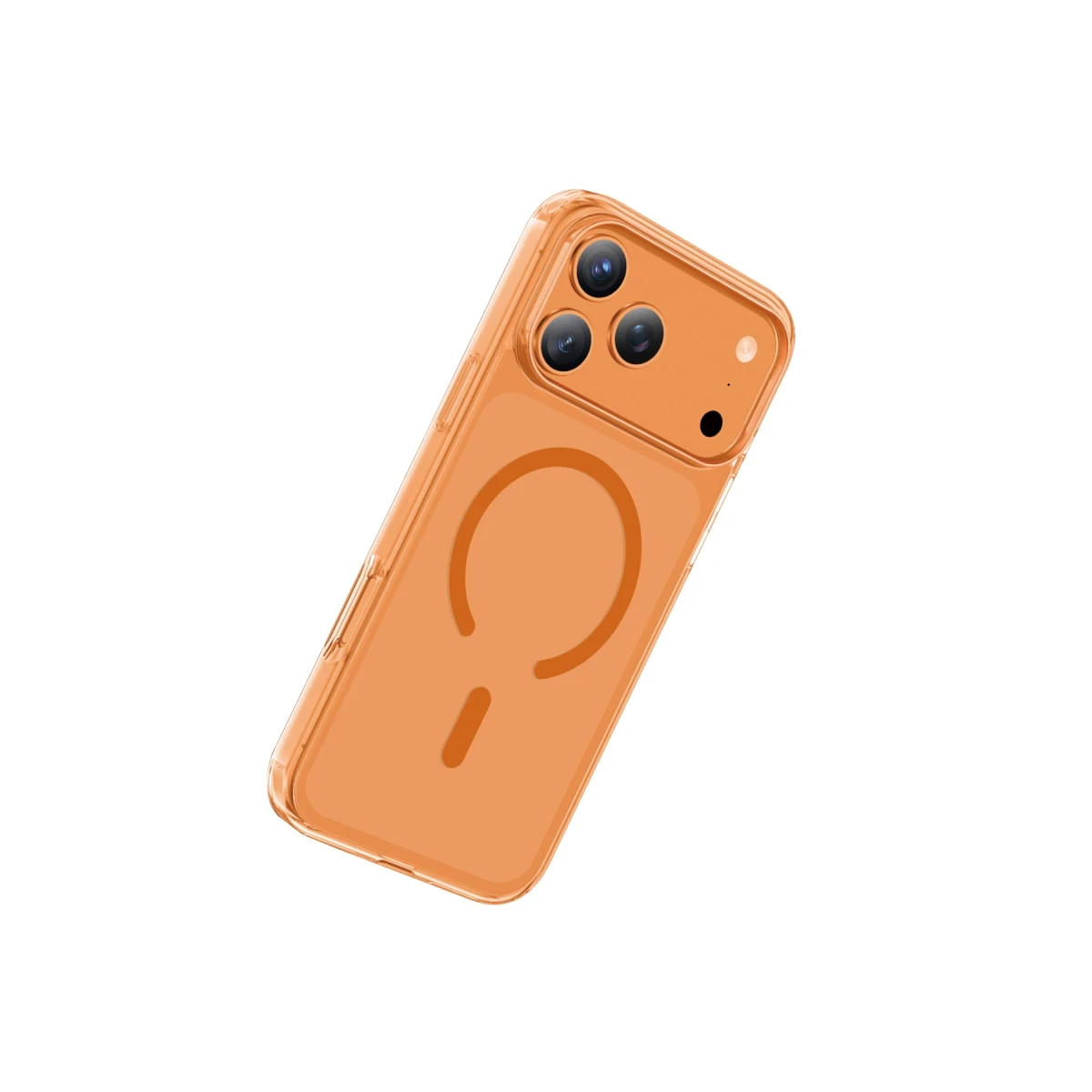 Keephone Apple iPhone 17 Pro Hybrid Pro Magsafe Kılıf - Turuncu