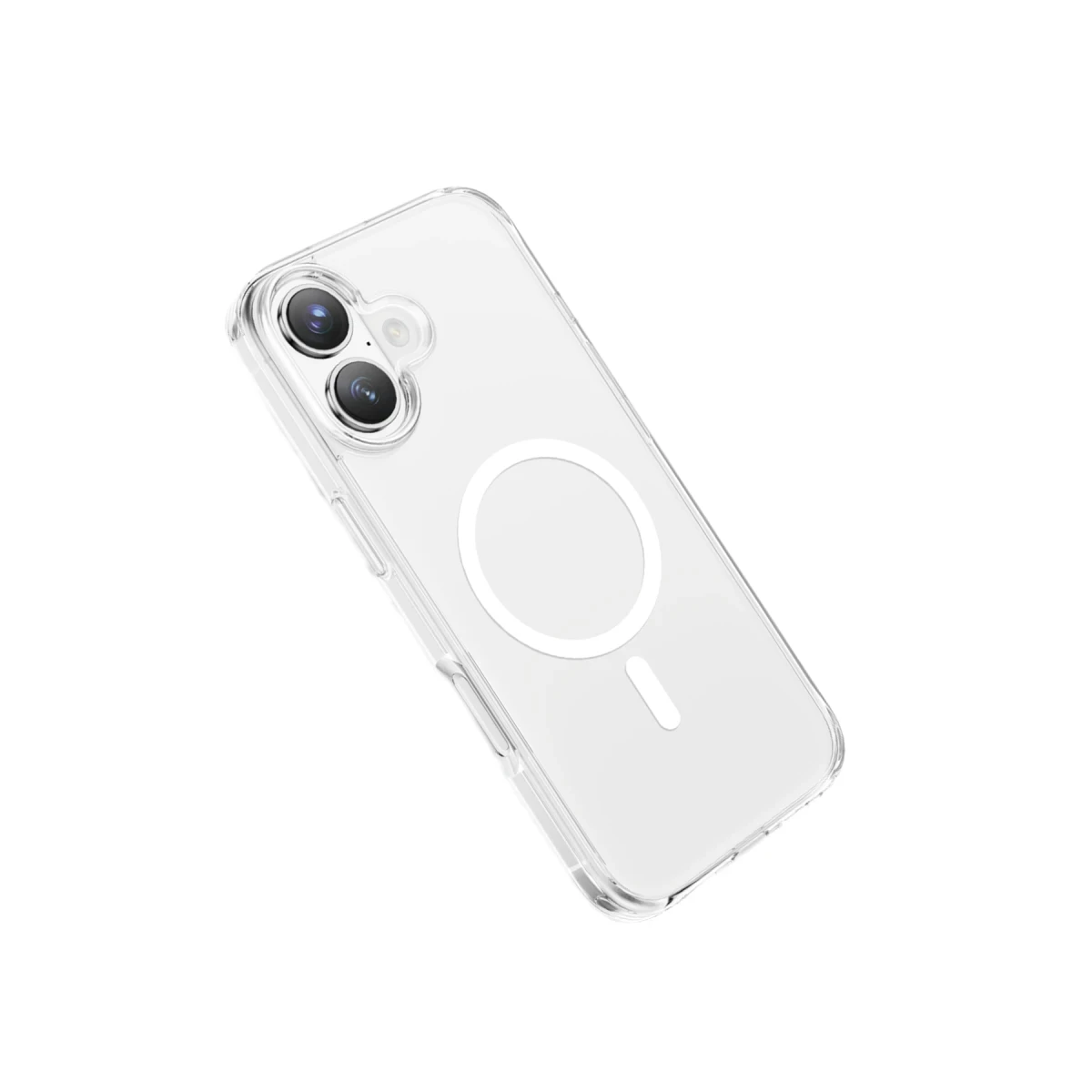 Keephone Apple iPhone 17 Hybrid Pro Magsafe Kılıf - Şeffaf