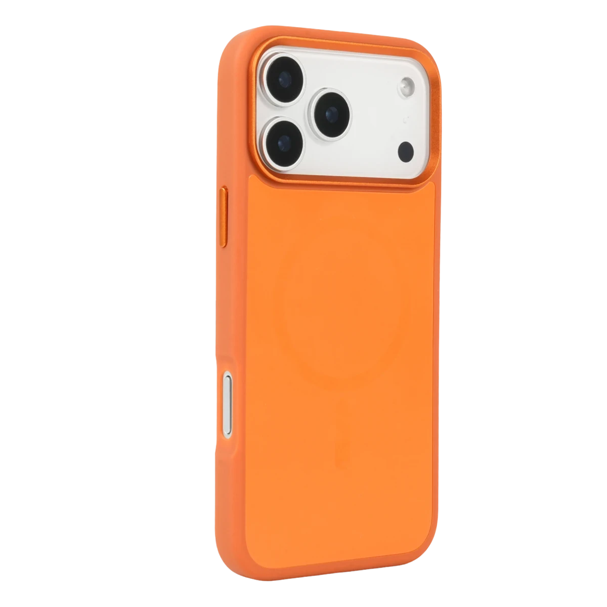 URR Apple iPhone 17 Pro Max IRIS Matte Pure Glass Magsafe Kapak - Turuncu