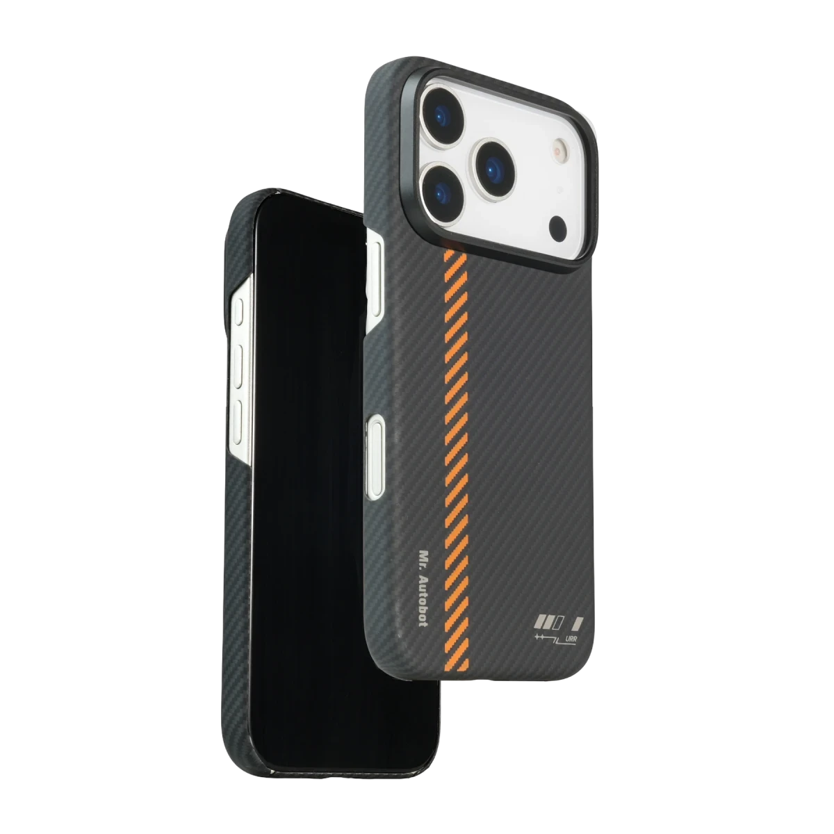 URR Apple iPhone 17 Pro Max Pure Kevlar Magsafe Kapak - Turuncu