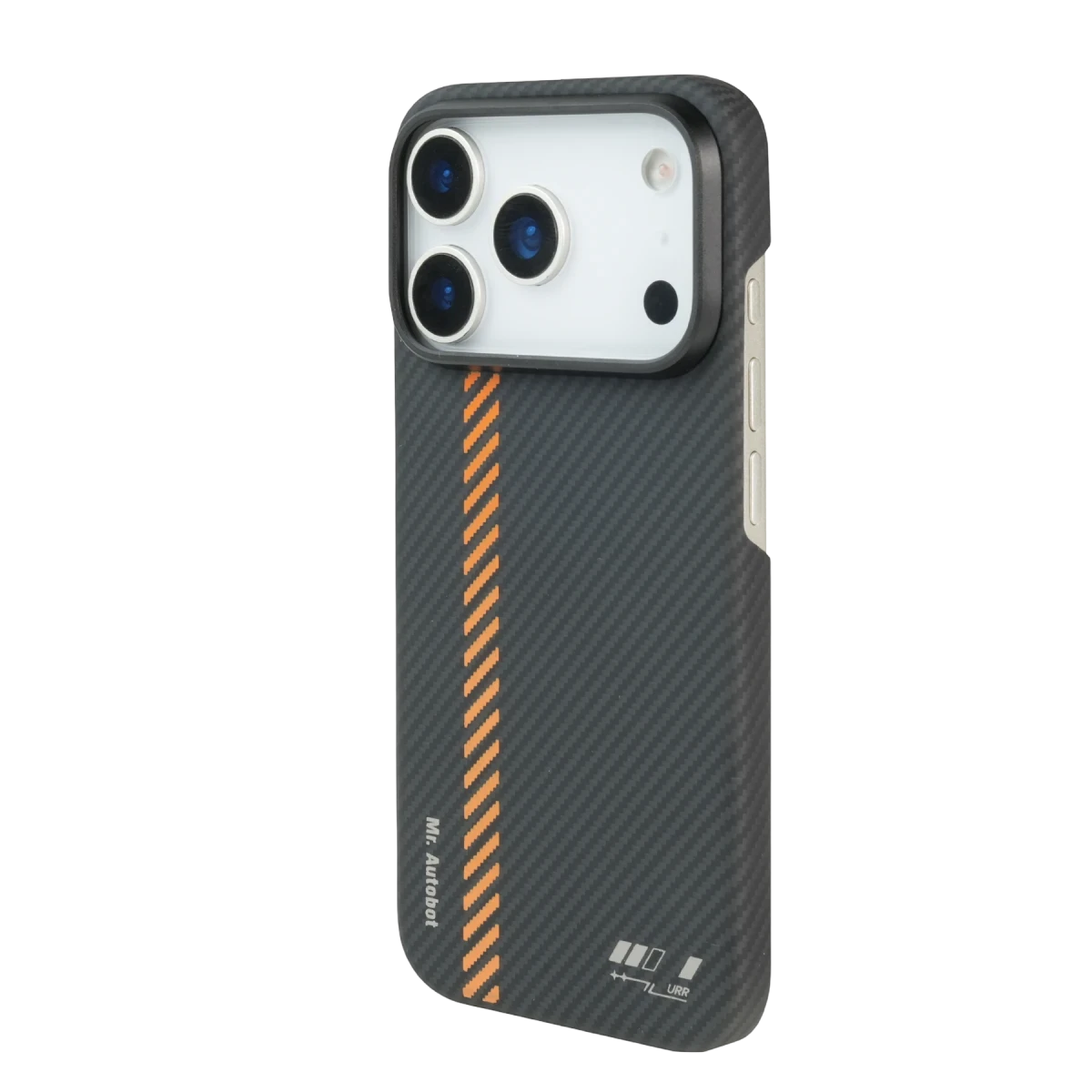 URR Apple iPhone 17 Pro Max Pure Kevlar Magsafe Kapak - Turuncu