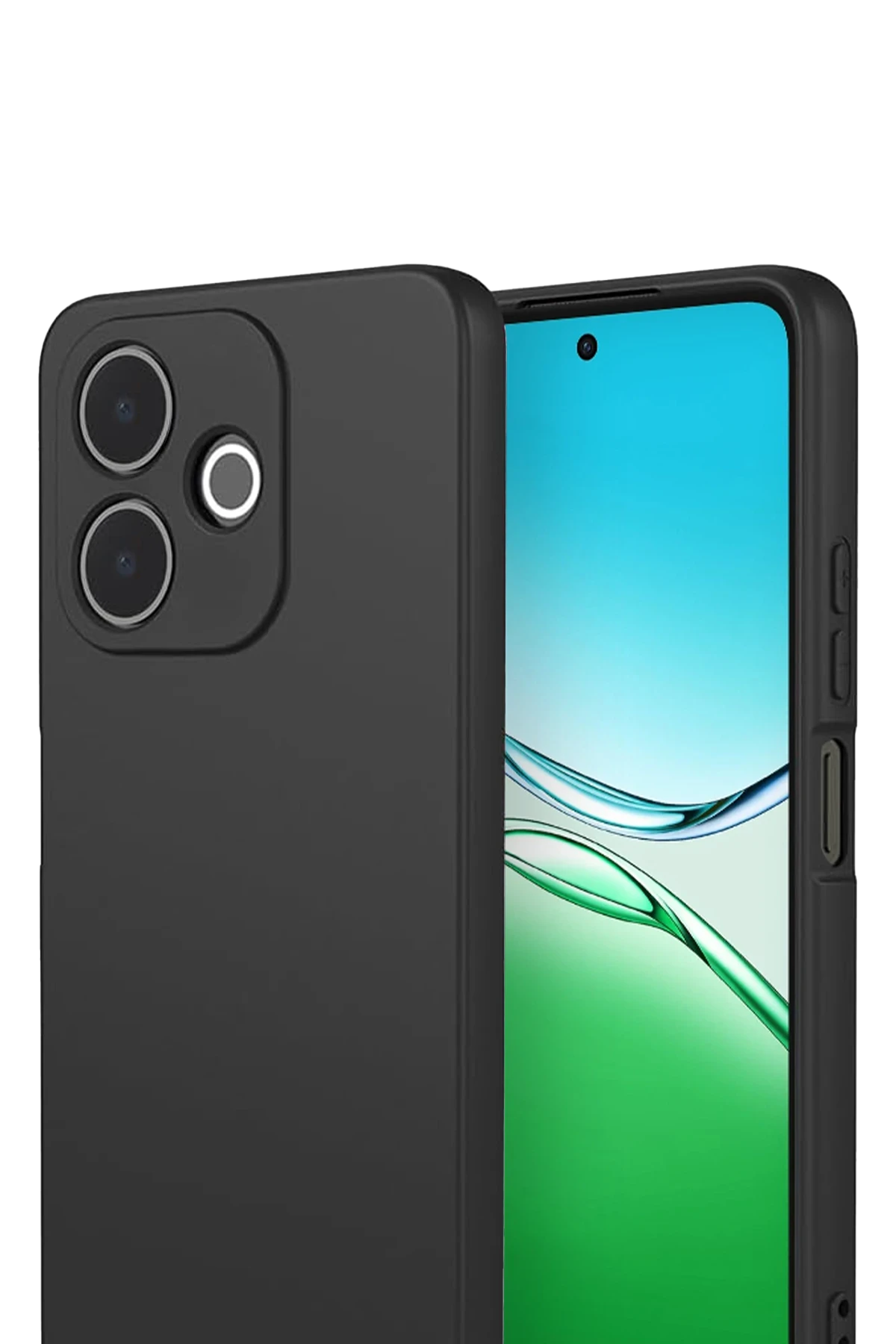 Newface Oppo A5 Pro 4G First Silikon - Siyah