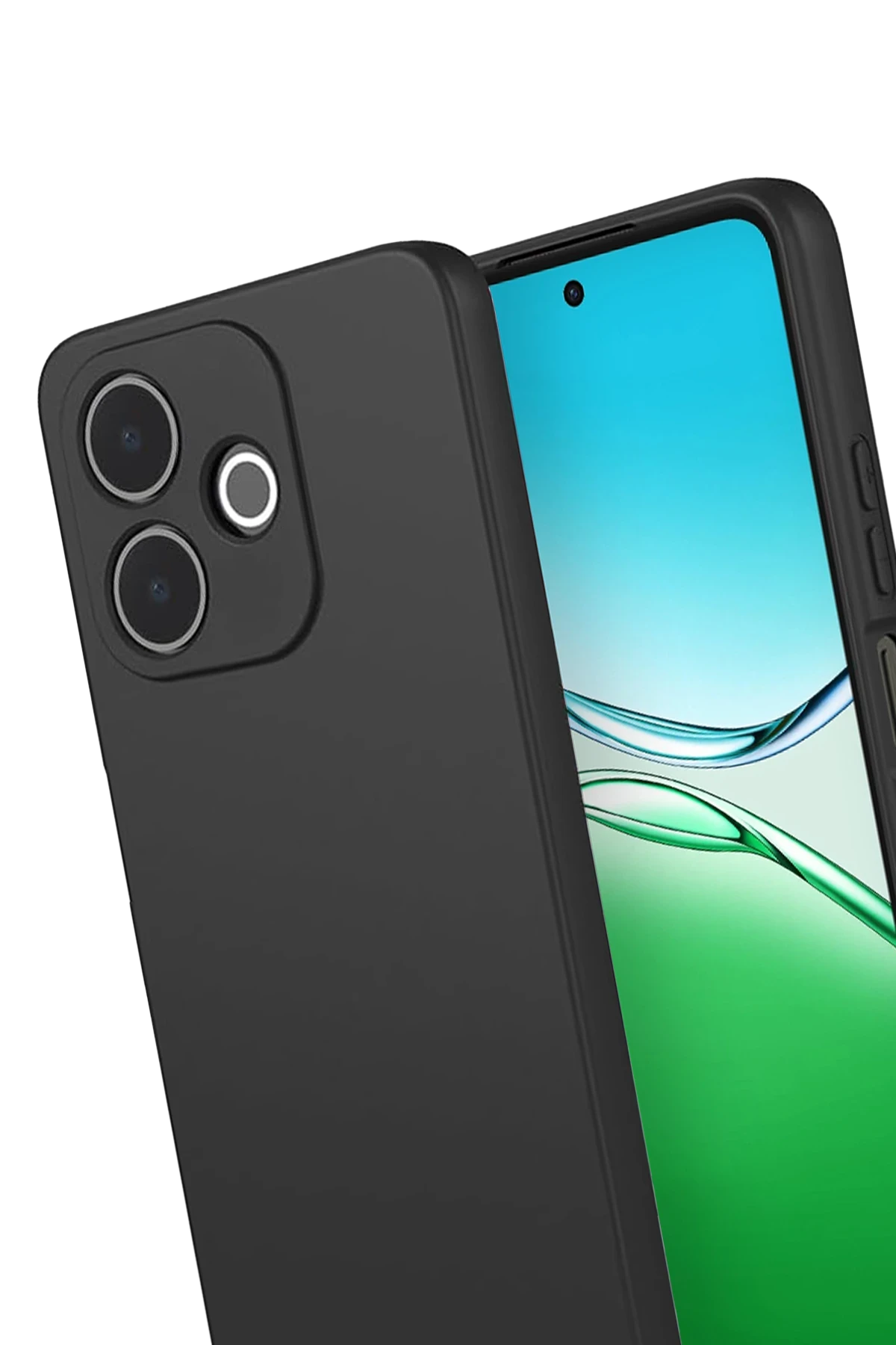 Newface Oppo A5 Pro 4G First Silikon - Siyah
