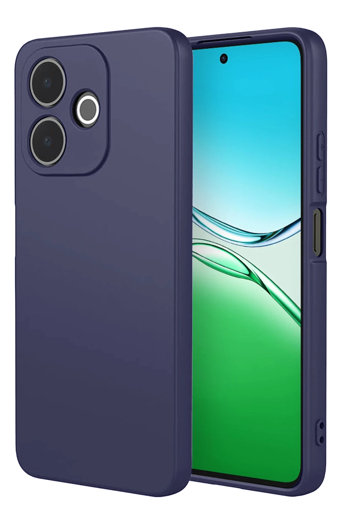 Newface Oppo A5 Pro 4G First Silikon - Lacivert