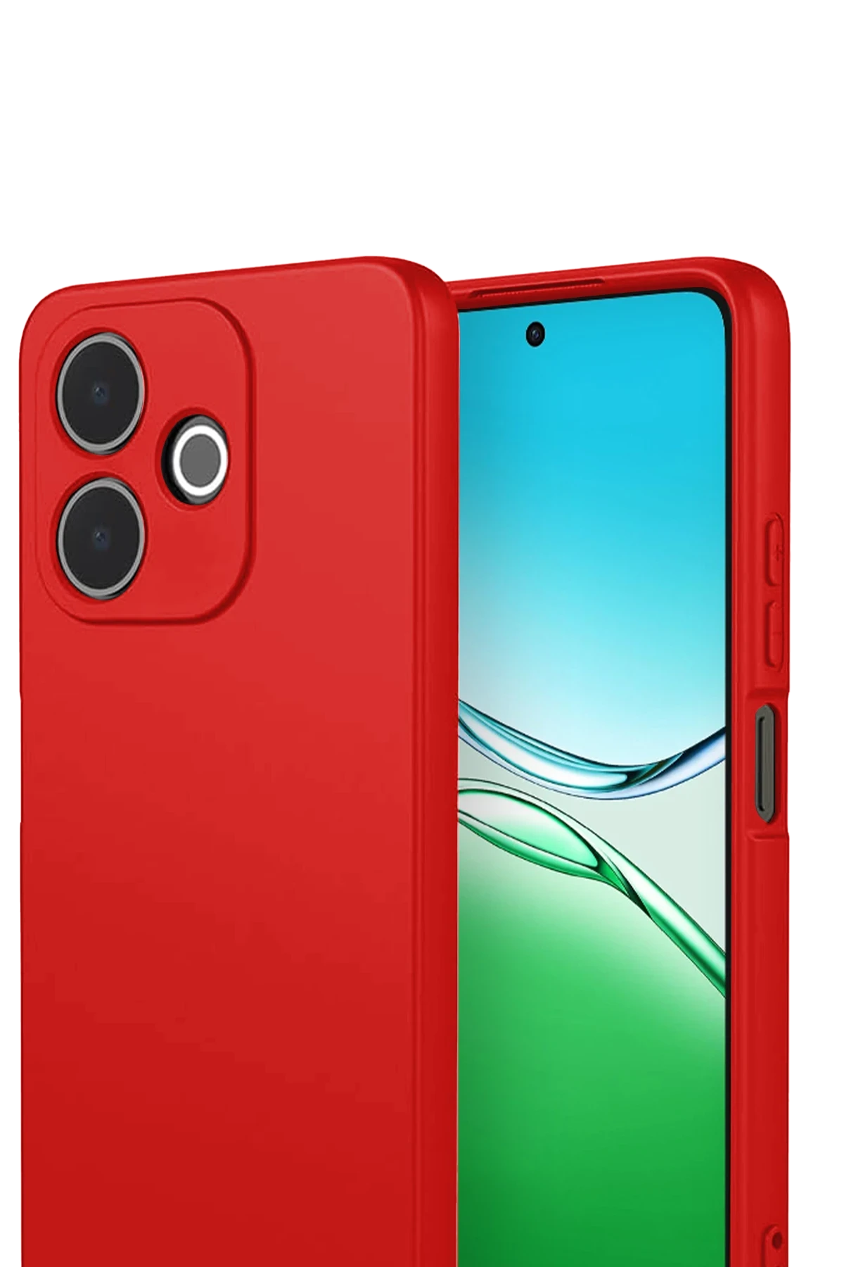 Newface Oppo A5 Pro 4G First Silikon - Kırmızı