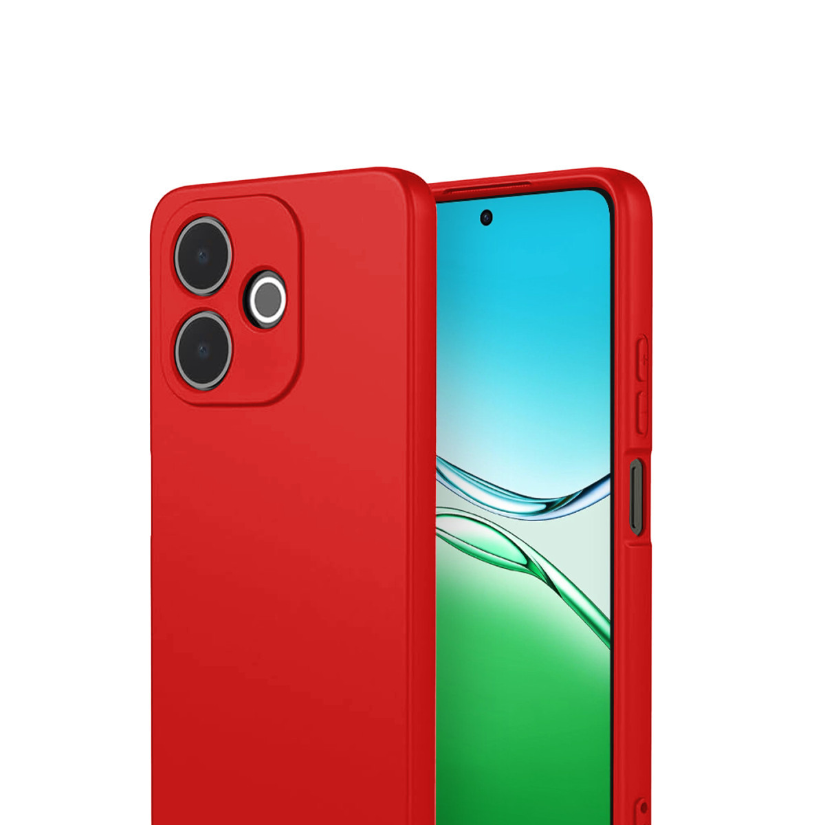 Newface Oppo A5 Pro 4G First Silikon - Kırmızı — görsel 8