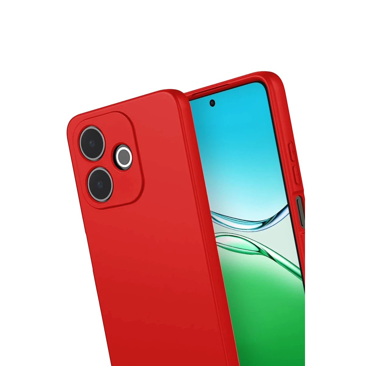 Newface Oppo A5 Pro 4G First Silikon - Kırmızı — görsel 6