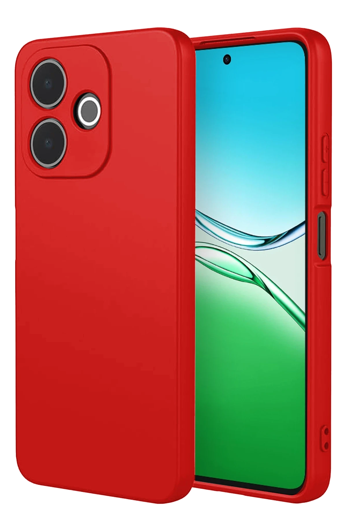 Newface Oppo A5 Pro 4G First Silikon - Kırmızı