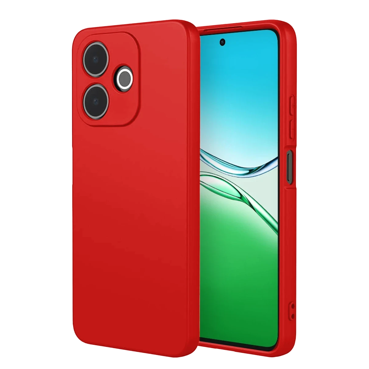 Newface Oppo A5 Pro 4G First Silikon - Kırmızı — görsel 4