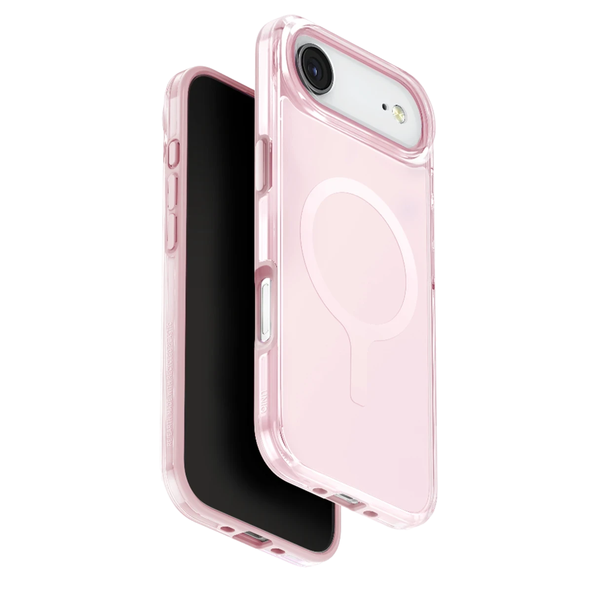 Uniq Apple iPhone 17 Air Clario Magsafe Kapak - Pembe