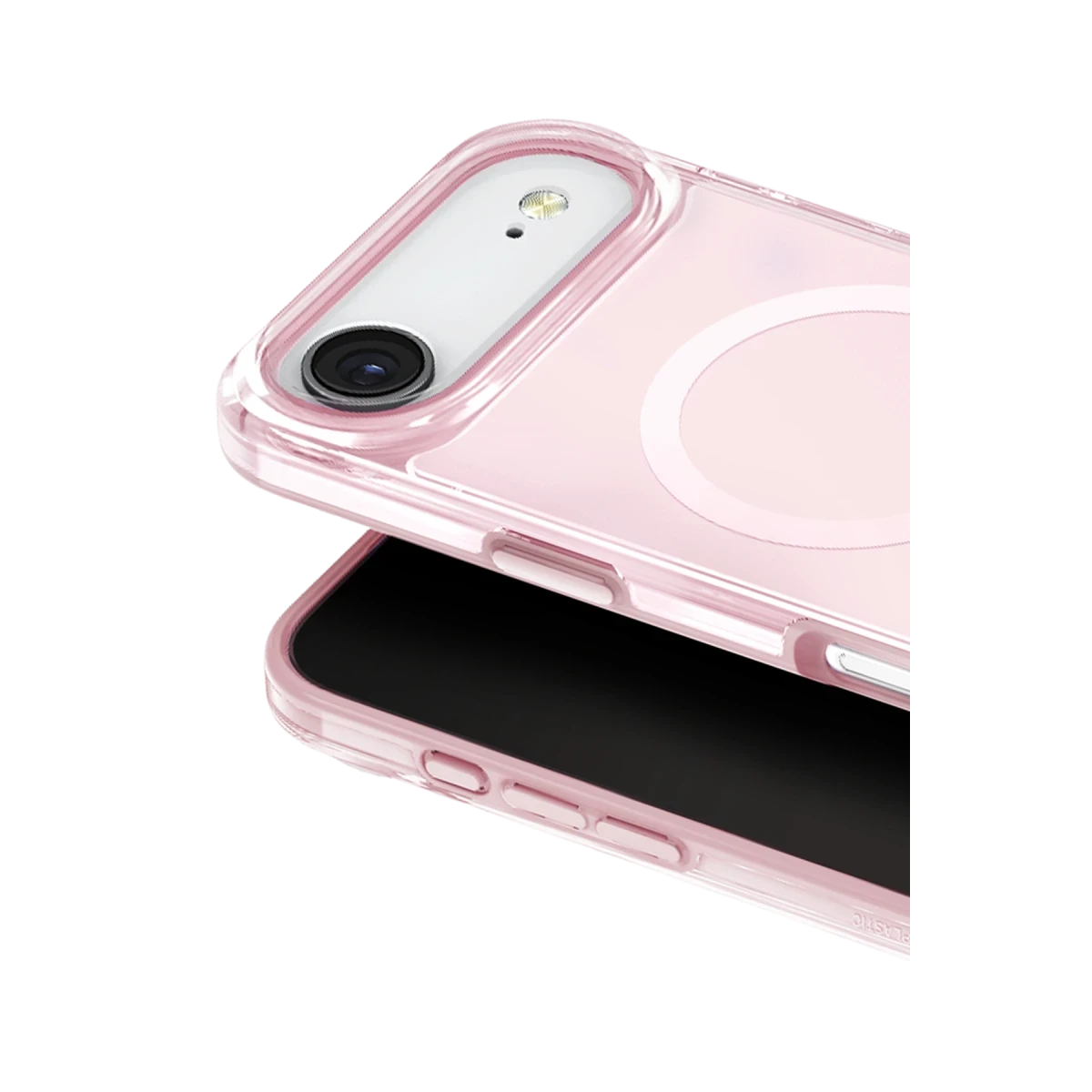 Uniq Apple iPhone 17 Air Clario Magsafe Kapak - Pembe