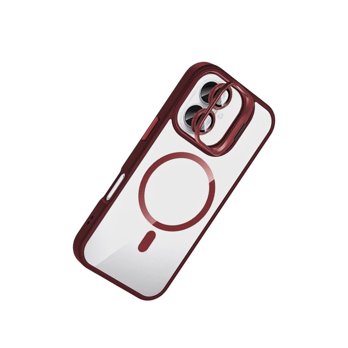 Joko Apple iPhone 17 Remim Lensli Magsafe Standlı Kapak - Bordo — görsel 5