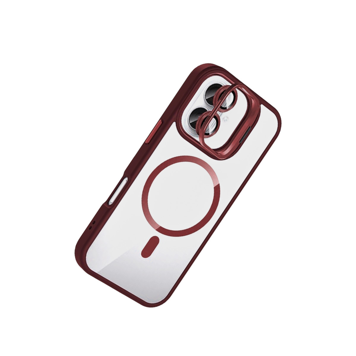 Joko Apple iPhone 17 Remim Lensli Magsafe Standlı Kapak - Bordo — görsel 8