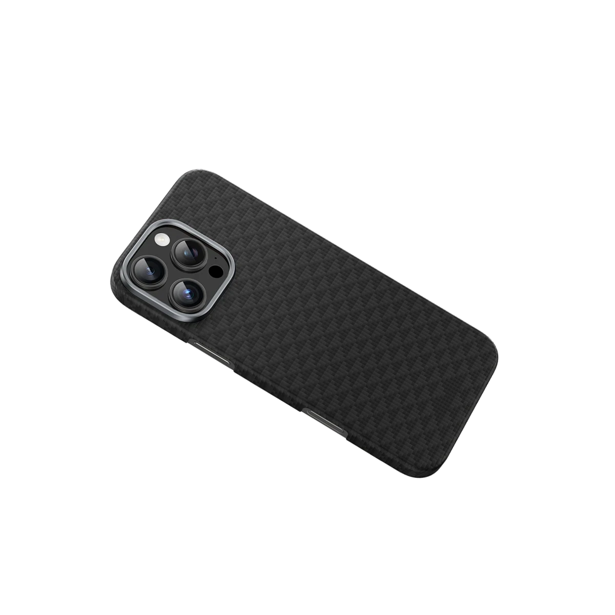 Keephone Apple iPhone 16 Pro Max Kevlar Paris Magsafe Kapak - Siyah