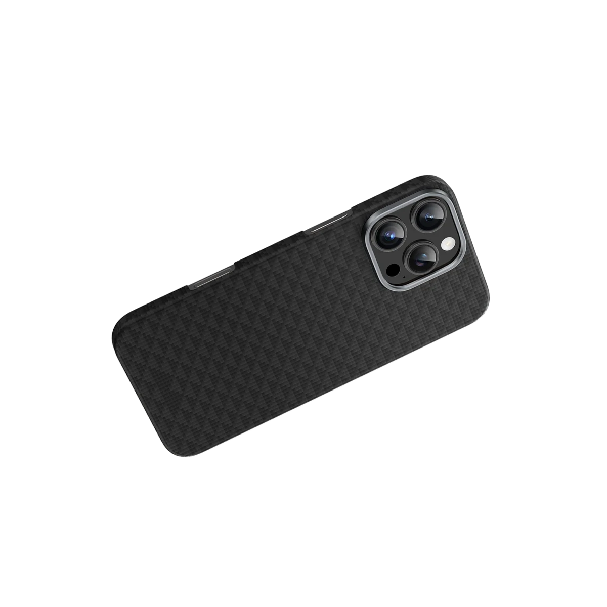 Keephone Apple iPhone 16 Pro Max Kevlar Paris Magsafe Kapak - Siyah