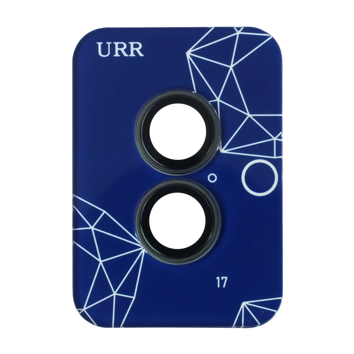 URR Apple iPhone 17 Sapphire PVDSS Kamera Lens Koruyucu - Siyah