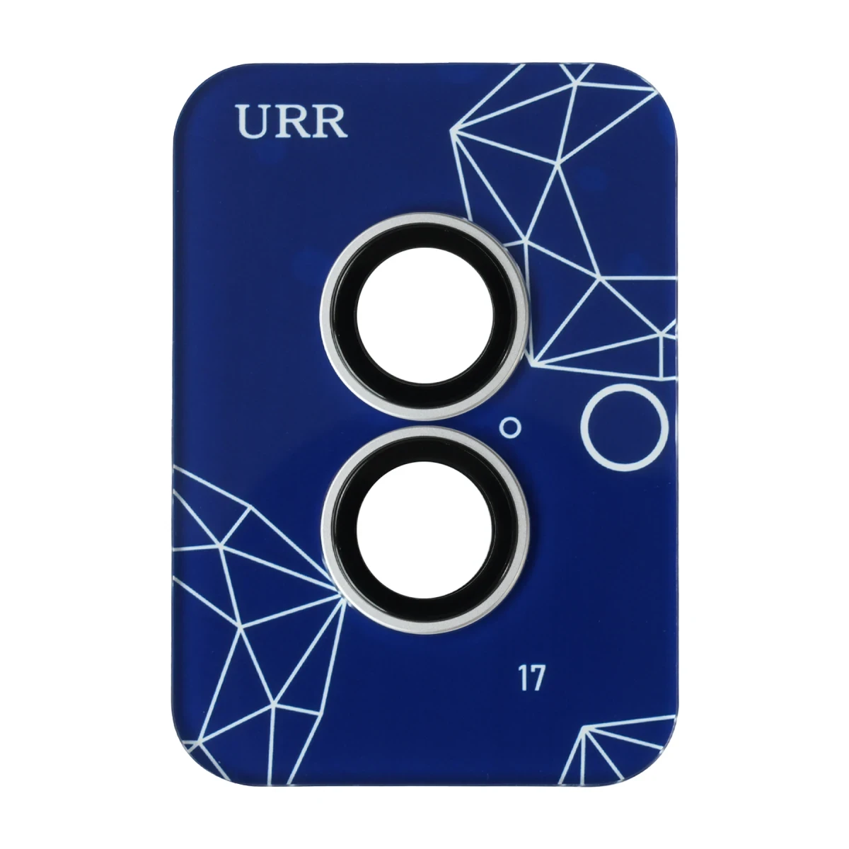 URR Apple iPhone 17 Sapphire PVDSS Kamera Lens Koruyucu - Gümüş