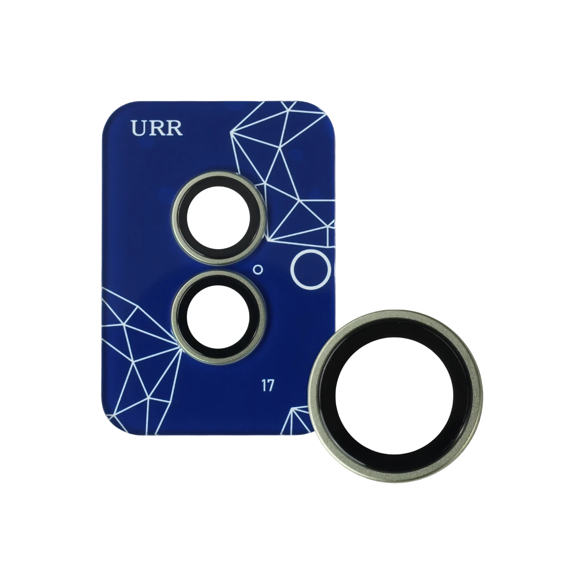 URR Apple iPhone 17 Sapphire PVDSS Kamera Lens Koruyucu - Yeşil