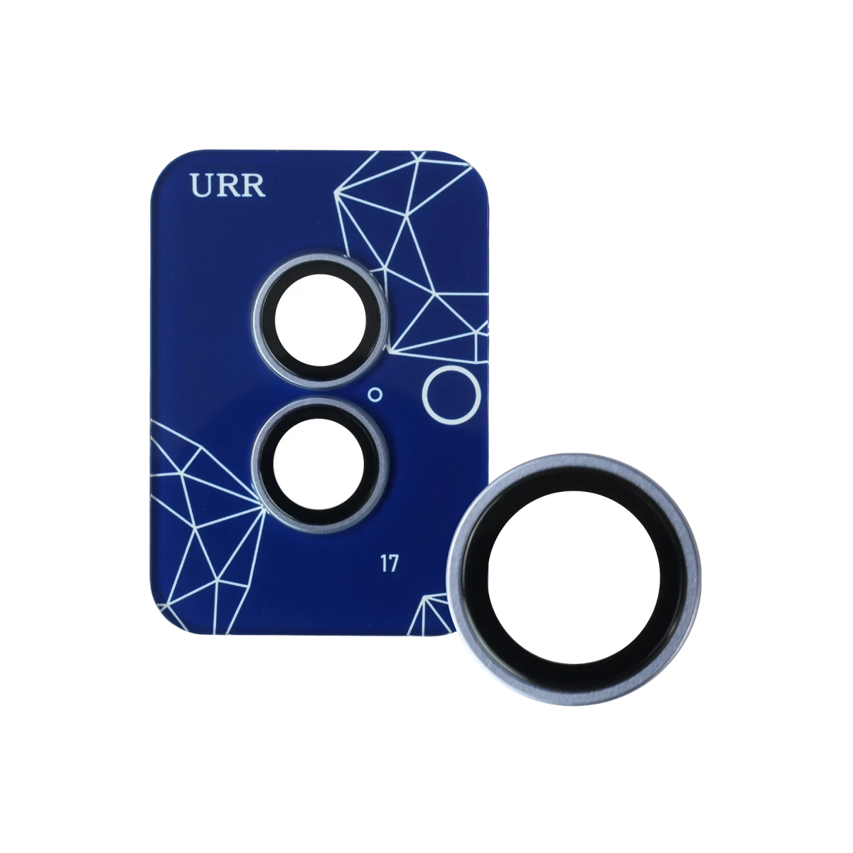 URR Apple iPhone 17 Sapphire PVDSS Kamera Lens Koruyucu - Lila