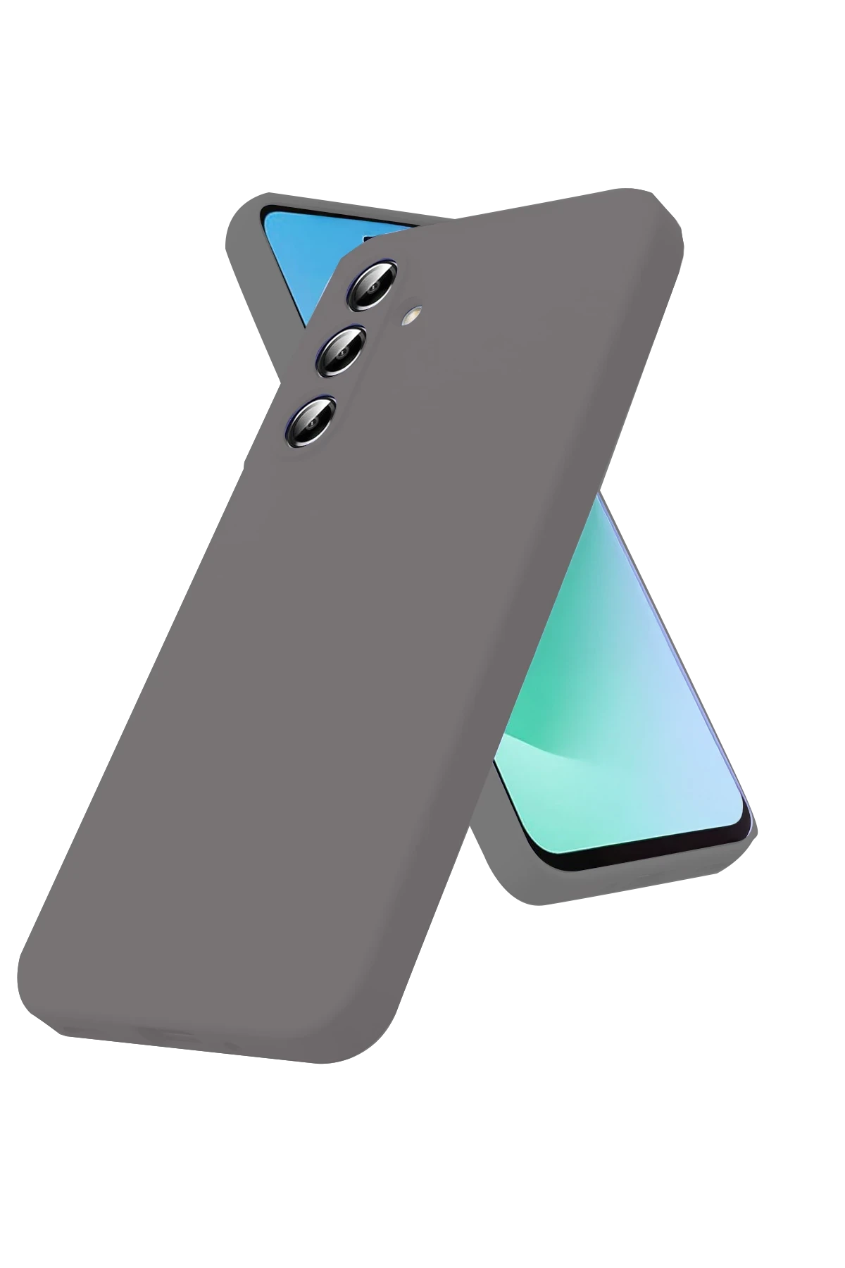 Newface Samsung Galaxy A17 5G First Silikon - Gri