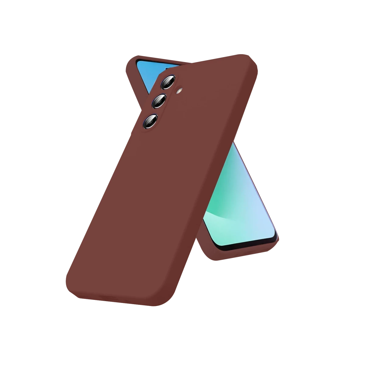 Newface Samsung Galaxy A17 5G First Silikon - Bordo — görsel 4
