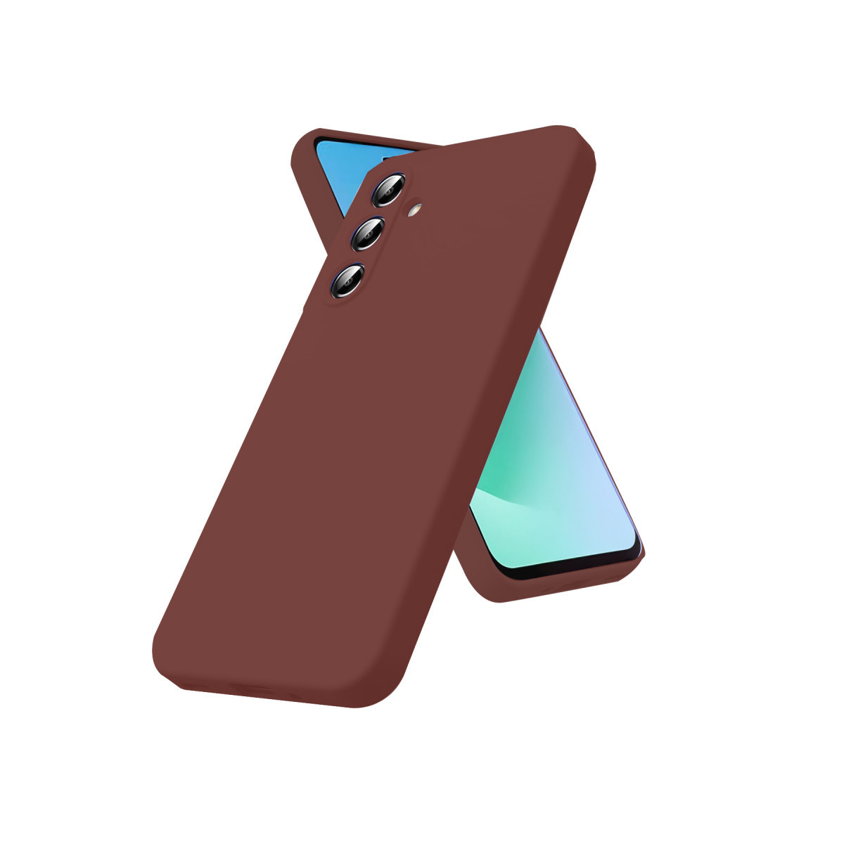 Newface Samsung Galaxy A17 5G First Silikon - Bordo — görsel 7