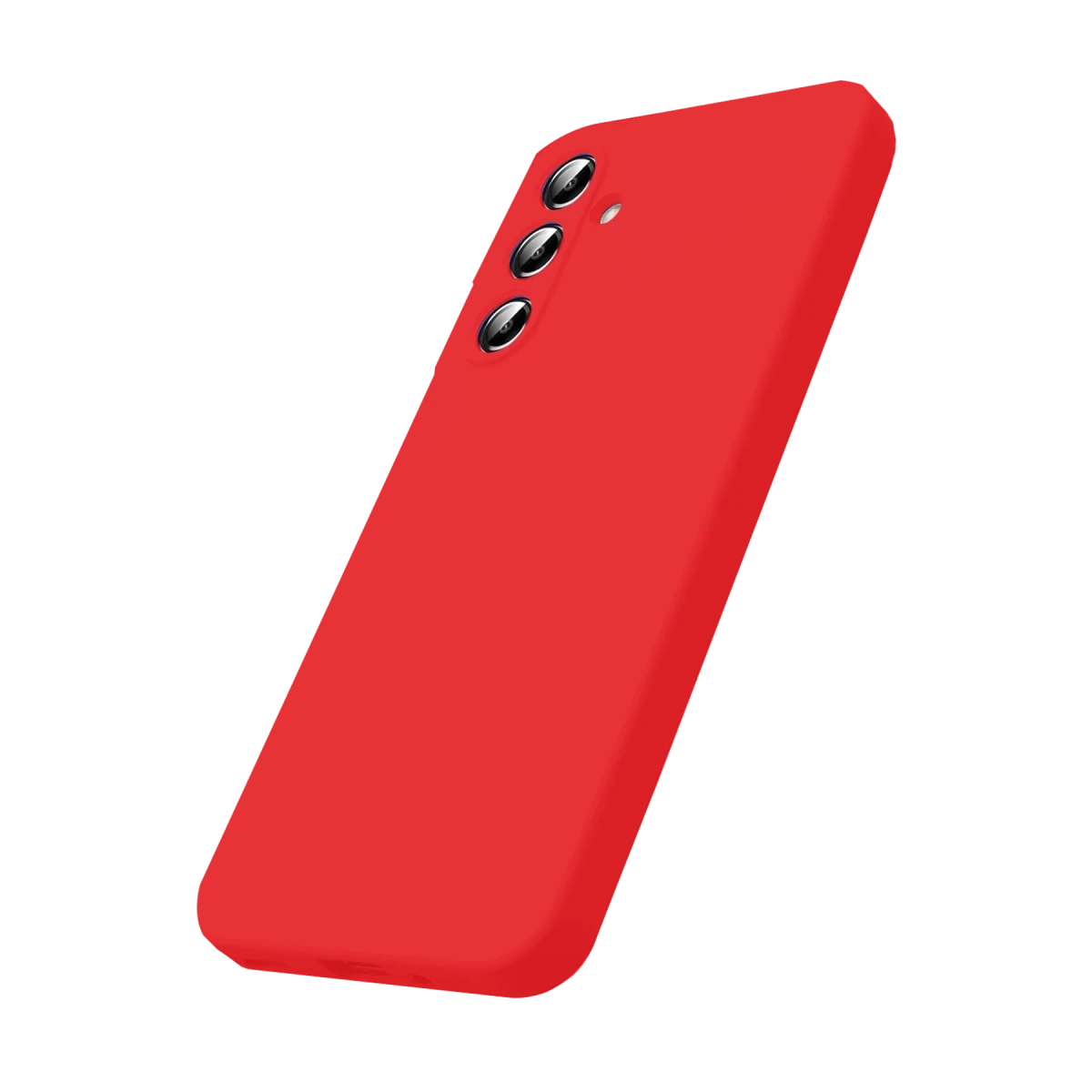 Newface Samsung Galaxy A17 5G Nano içi Kadife Silikon - Kırmızı — görsel 5